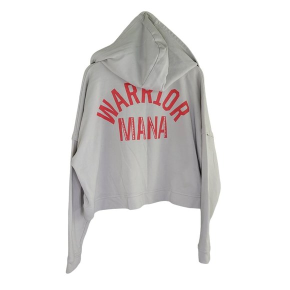 Under Armour Warrior Mana cropped hooded top Size XL - Picture 3 of 10